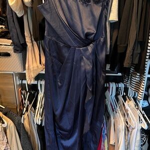 LuLu’s Navy Blue Evening Dress